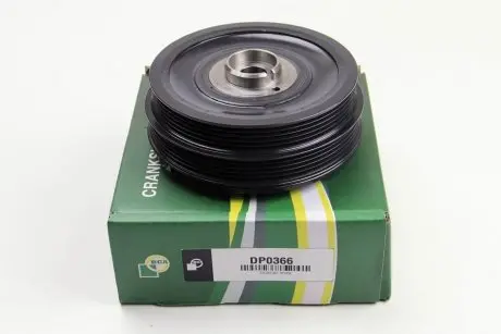 Шкив коленвала BMW 3/5 318D/520D/ROVER 2.0 CDT 99-05 BGA DP0366