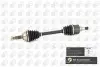 Полуось Ford Focus 1.4-1.8i 98-05 (25/23) 630mm л. BGA DS2301L (фото 1)
