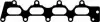 Прокладка коллектора впуск DUSTER/LOGAN/KANGOO/MEGANE 1.4/1.6i 98- BGA MG2598 (фото 1)