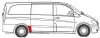 Ремонтна частина крила задн Прав (передня частина, коротка модель) MERCEDES VITO / VIANO W639 09.03-10.10 BLIC 6504033542572P (фото 2)