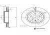 Гальм. диск задн. TESLA BLUE PRINT ADA104379 (фото 4)