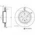 Гальм. диск задн. TESLA BLUE PRINT ADA104379 (фото 4)