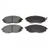 Колодки тормозные (передние) Chevrolet Epica 2.0-2.5 2.0 TDCi 04-11 BLUE PRINT ADG042115 (фото 1)