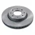 Диск тормозной (передний) Kia Cerato1.6-2.0 CRDI 04-(275mm) (с покрытием)(вентил.) BLUE PRINT ADG04385 (фото 1)