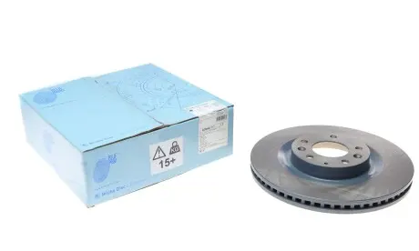 Диск тормозной (передний) Mazda CX-7/CX-9 06-(320x28) (с покрытием) (вент.) BLUE PRINT ADM543111
