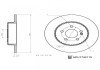 DB диск гальмівний задній W205 BLUE PRINT ADU1743119 (фото 1)