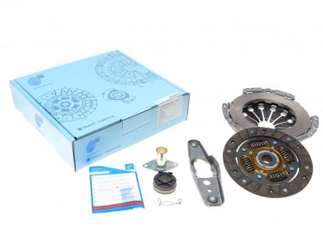 Комплект зчеплення VW Golf V/VI 1.4 16V 03-13 (d=200mm) (+вижимний) BLUE PRINT ADV1830119