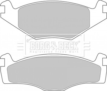 - Гальмівні колодки до дисків BORG & BECK BBP1420