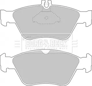 - Тормозные колодки для дисков BORG & BECK BBP1454