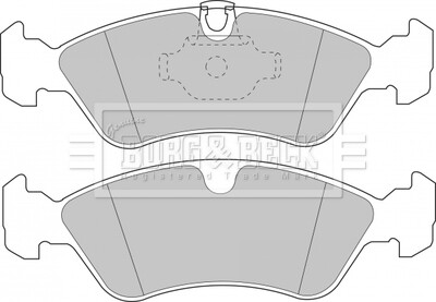 - Гальмівні колодки до дисків BORG & BECK BBP1474