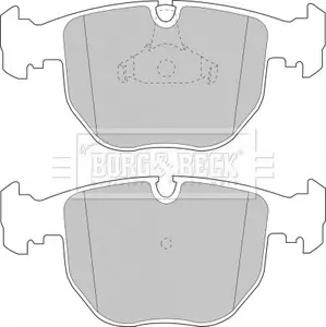 - Гальмівні колодки до дисків BORG & BECK BBP1595