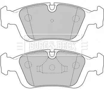 - Гальмівні колодки до дисків BORG & BECK BBP1627