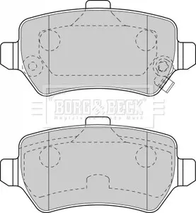 - Тормозные колодки для дисков BORG & BECK BBP1777