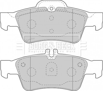 - Тормозные колодки для дисков BORG & BECK BBP1798