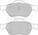 BORG &amp; BECK - Тормозные колодки для дисков BORG & BECK BBP1806 (фото 1)