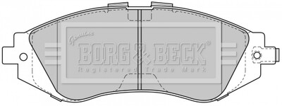 - Тормозные колодки для дисков BORG & BECK BBP1881