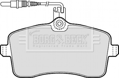 - Гальмівні колодки до дисків BORG & BECK BBP1897