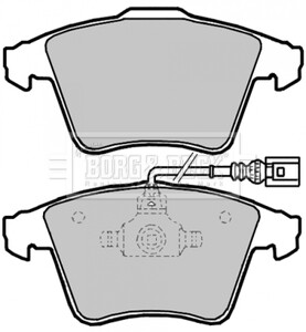 - Тормозные колодки для дисков BORG & BECK BBP2144