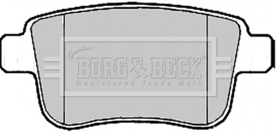 - Гальмівні колодки до дисків BORG & BECK BBP2185