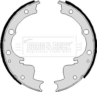 - Гальмівні колодки до барабанів BORG & BECK BBS6192