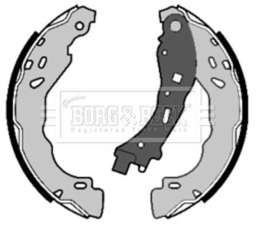 - Тормозные колодки для барабанов BORG & BECK BBS6467