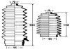 - Пыльник рулевой тяги к-т BORG & BECK BSG3309 (фото 1)