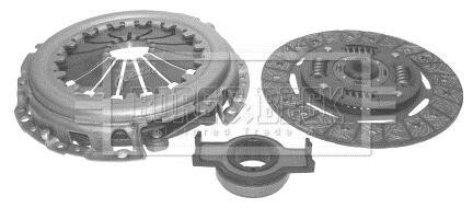 -комплект сцепления BORG & BECK HK6334