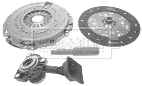 -комплект сцепления BORG & BECK HKT1551