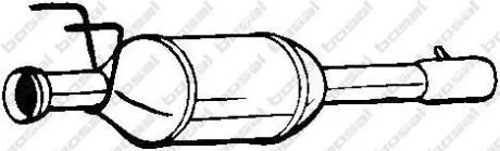 Фото 1 - фільтр DPF BOSAL 097-240 Фільтр DPF BOSAL 097-240 (фото 1)