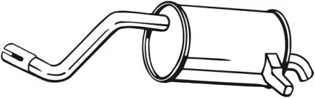 Фото 1 - деталі вихлопної системи BOSAL 200-515 Деталі вихлопної системи BOSAL 200-515 (фото 1)