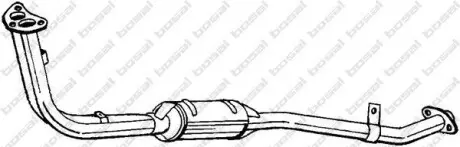 Фото 1 - деталі вихлопної системи BOSAL 280-089 Деталі вихлопної системи BOSAL 280-089 (фото 1)
