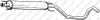 Глушник середня частина OPEL ZAFIRA 03-05 BOSAL 285-423 (фото 1)