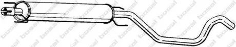 Глушник середня частина OPEL ZAFIRA 03-05 BOSAL 285-423