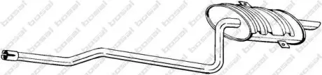 Фото 1 - деталі вихлопної системи BOSAL 286-319 Деталі вихлопної системи BOSAL 286-319 (фото 1)