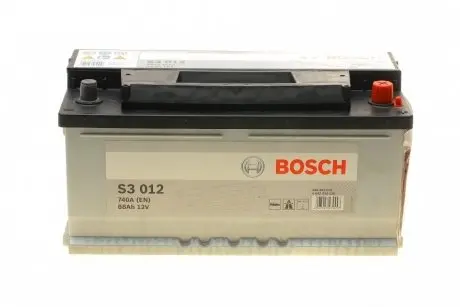 Автомобільний акумулятор S3 88Ah 740A R+ BOSCH 0 092 S30 120