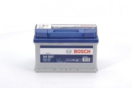 Автомобільний акумулятор S4 Silver 72Ah 680A R+ BOSCH 0092S40070