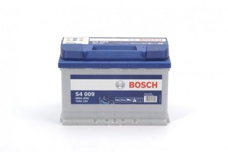 Аккумуляторная батарея 74Ah/680A (278x175x190/+L/B13) BOSCH 0092S40090