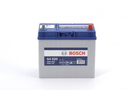 Аккумуляторная батарея 45Ah/330A (238x129x227/+R/B00) Азия BOSCH 0 092 S40 200