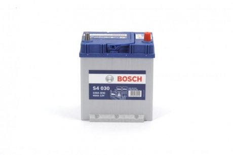 Аккумуляторная батарея 40Ah/330A (187x140x227/+R/B01) Азия BOSCH 0 092 S40 300