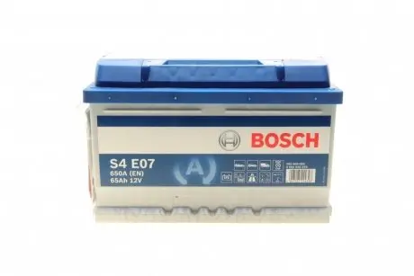 Автомобільний акумулятор S4 EFB 65Ah 540A R+ BOSCH 0 092 S4E 070