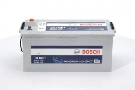 Акумуляторна батарея 215Ah/1150A (518x274x242/+L/B00) знято з постачання BOSCH 0 092 T40 800