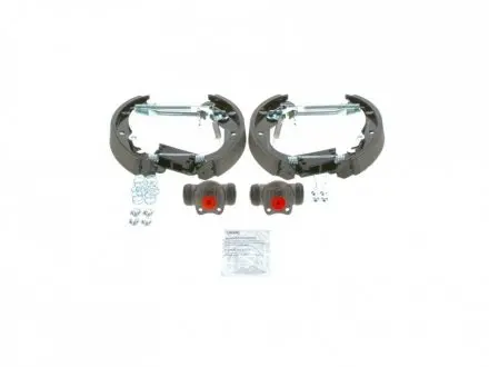 Гальмівні колодки задні (бараб.) Opel Corsa B/Astra F/Tigra BOSCH 0204114581