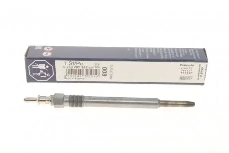 Свічка розжарювання GLP008 MB C, E, VITO, SPRINTER 00-07 BOSCH 0 250 202 142
