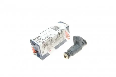 Паливний інжектор 390cc/min 3 bar AUDI A3, TT SEAT LEON 1.8 10.98-06.06 BOSCH 0 280 156 063 (фото 1)