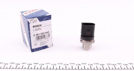 Датчик, давление подачи топлива (выр-во) BOSCH 0 281 002 942