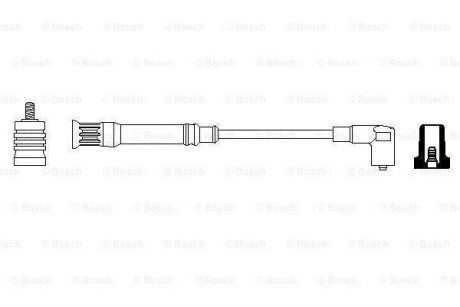 Автомобільний високовольтний провід. BOSCH 0 356 912 939