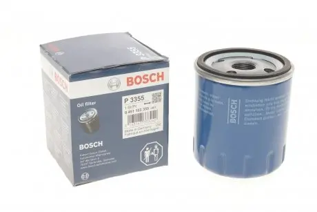 Фильтр масляный двигателя CITROEN, PEUGEOT (выр-во) BOSCH 0 451 103 355 (фото 1)