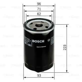 Фільтр масляний 4015 DAF (truck) BOSCH 0451104015