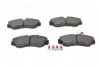 Колодки гальмівні дискові CITROEN Jumper 1.9,2.5Diesel/FIAT DUCATO 18,4x4 2.5,2.8TD/PEUGEOT Boxer BOSCH 0986424031 (фото 6)