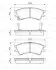 Гальмівні колодки дискові BOSCH 0986424575 (фото 8)